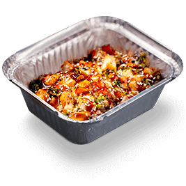 Пицца без теста - Терияки