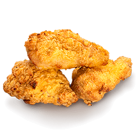 Ножки куринные в хрустящей панировке. 3 шт.
